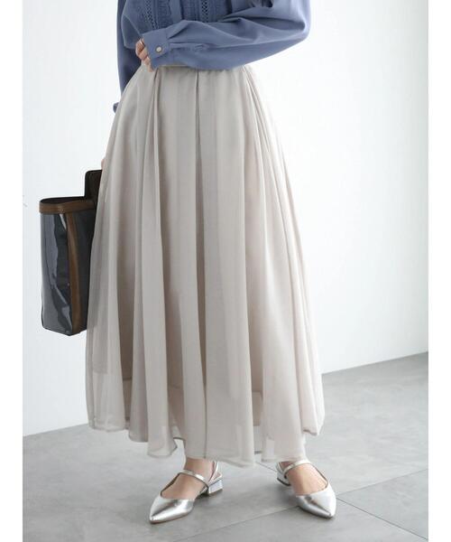 Te chichi（テチチ）の「シアータックボリュームスカート（スカート