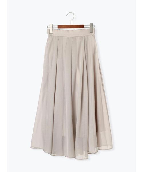 Te chichi(テチチ)の「シアータックボリュームスカート(スカート・レディース・ネイビー/ベージュ/グリーン・F)」の17枚目の写真