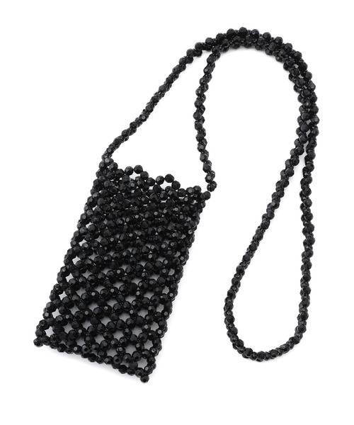 ROPE' PICNIC（ロペピクニック）の「ビーズミニショルダーバッグ（ショルダーバッグ・レディース・ブラック/ホワイト系その他4/その他・FREE）」の17枚目の写真