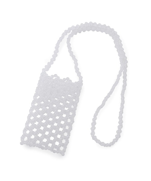 ROPE' PICNIC（ロペピクニック）の「ビーズミニショルダーバッグ（ショルダーバッグ・レディース・ブラック/ホワイト系その他4/その他・FREE）」の16枚目の写真