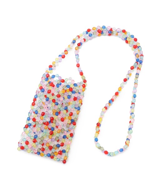 ROPE' PICNIC（ロペピクニック）の「ビーズミニショルダーバッグ（ショルダーバッグ・レディース・ブラック/ホワイト系その他4/その他・FREE）」の15枚目の写真