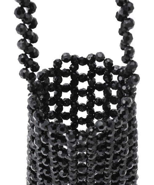 ROPE' PICNIC（ロペピクニック）の「ビーズミニショルダーバッグ（ショルダーバッグ・レディース・ブラック/ホワイト系その他4/その他・FREE）」の6枚目の写真