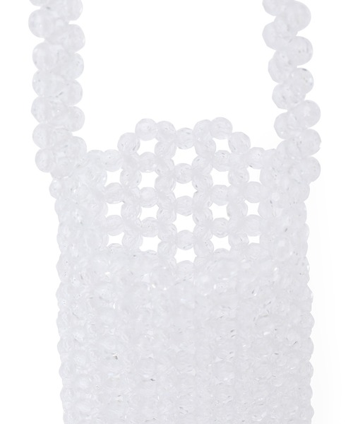 ROPE' PICNIC（ロペピクニック）の「ビーズミニショルダーバッグ（ショルダーバッグ・レディース・ブラック/ホワイト系その他4/その他・FREE）」の5枚目の写真