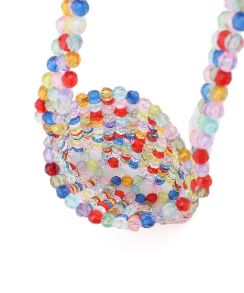 ROPE' PICNIC（ロペピクニック）の「ビーズミニショルダーバッグ（ショルダーバッグ・レディース・ブラック/ホワイト系その他4/その他・FREE）」の4枚目の写真