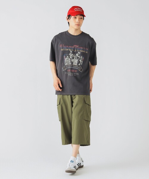 BEAMS HEART(ビームスハート)の「ワイルド グラフィック プリント Tシャツ(Tシャツ/カットソー・メンズ・ブラック/ブラック系その他4/チャコールグレー・SMALL/MEDIUM/LARGE)」の7枚目の写真