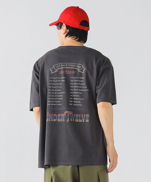 【DEUS】BEAM TEE★グラフィックデザインＴシャツ★関税送料込み ゼット 野球 Tシャツ メンズ ビームス デザイン BEAMS DESIGN