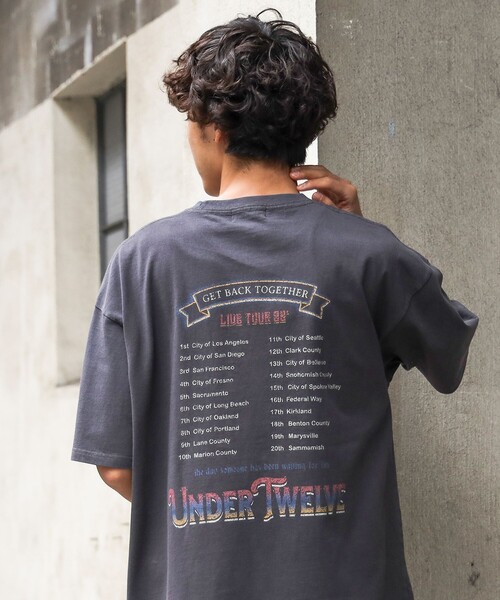 BEAMS HEART(ビームスハート)の「ワイルド グラフィック プリント Tシャツ(Tシャツ/カットソー・メンズ・ブラック/ブラック系その他4/チャコールグレー・SMALL/MEDIUM/LARGE)」の15枚目の写真