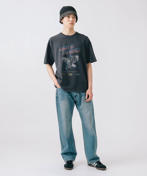 BEAMS HEART(ビームスハート)の「ワイルド グラフィック プリント Tシャツ(Tシャツ/カットソー・メンズ・ブラック/ブラック系その他4/チャコールグレー・SMALL/MEDIUM/LARGE)」の16枚目の写真