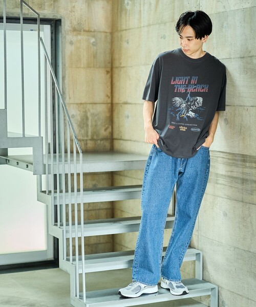 BEAMS HEART(ビームスハート)の「ワイルド グラフィック プリント Tシャツ(Tシャツ/カットソー・メンズ・ブラック/ブラック系その他4/チャコールグレー・SMALL/MEDIUM/LARGE)」の20枚目の写真