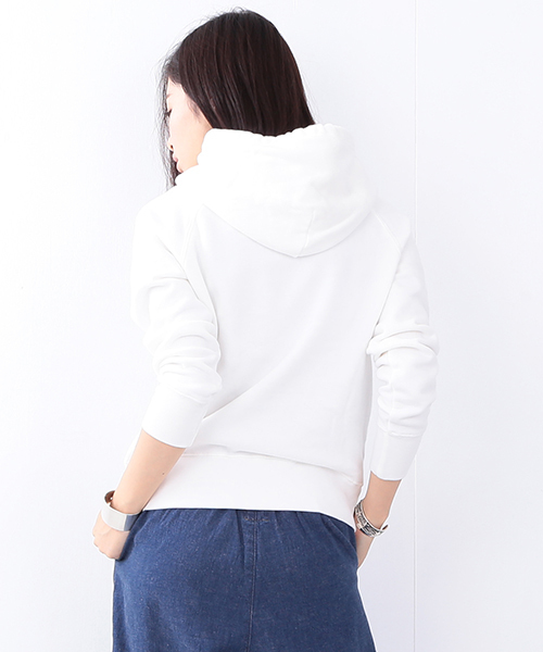 SCREEN STARS（スクリーンスターズ）の「SCREEN STARS / クロスステッチ プルオーバー パーカ （パーカー・レディース・ホワイト/グレー・ONE SIZE）」の14枚目の写真