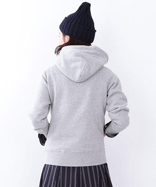 SCREEN STARS（スクリーンスターズ）の「SCREEN STARS / クロスステッチ プルオーバー パーカ （パーカー・レディース・ホワイト/グレー・ONE SIZE）」の17枚目の写真