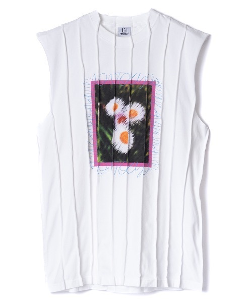 NON TOKYO（ノントーキョー）の「PIN TUCK C/S(FLOWER)（Tシャツ 