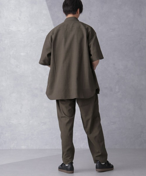 NANO universe(ナノユニバース)の「ライトウェイトドライパンツ(セットアップ可)(その他パンツ・メンズ・ブラウン/ネイビー/グレー・S/M/L)」の15枚目の写真