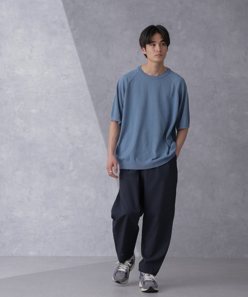 NANO universe(ナノユニバース)の「ライトウェイトドライパンツ(セットアップ可)(その他パンツ・メンズ・ブラウン/ネイビー/グレー・S/M/L)」の17枚目の写真