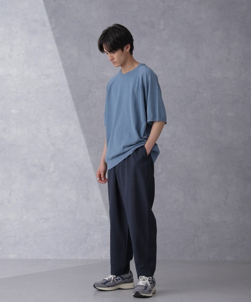 NANO universe(ナノユニバース)の「ライトウェイトドライパンツ(セットアップ可)(その他パンツ・メンズ・ブラウン/ネイビー/グレー・S/M/L)」の20枚目の写真