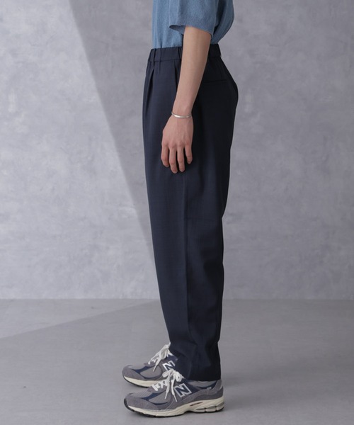NANO universe(ナノユニバース)の「ライトウェイトドライパンツ(セットアップ可)(その他パンツ・メンズ・ブラウン/ネイビー/グレー・S/M/L)」の21枚目の写真