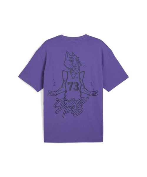 PUMA（プーマ）の「PUMA プーマ メンズ バスケットボール ディラン ギフト ショップ 半袖 Tシャツ III（Tシャツ/カットソー・メンズ・バイオレット・SMALL/MEDIUM/X-SMALL/X-LARGE/LARGE）」の7枚目の写真