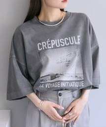 ピグメントフォトプリントTシャツ