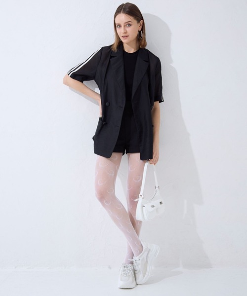 FOREVER 21（フォーエバー トゥエンティーワン）の「【2024SS】シアーラインジャケット（テーラードジャケット・レディース・ブラウン/ブラック/その他・FREE）」の9枚目の写真