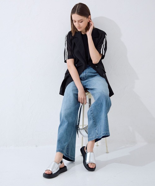 FOREVER 21（フォーエバー トゥエンティーワン）の「【2024SS】シアーラインジャケット（テーラードジャケット・レディース・ブラウン/ブラック/その他・FREE）」の14枚目の写真