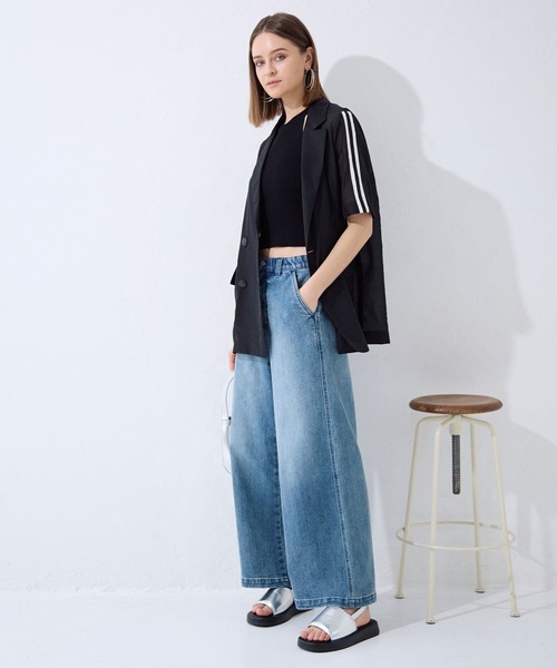 FOREVER 21（フォーエバー トゥエンティーワン）の「【2024SS】シアーラインジャケット（テーラードジャケット・レディース・ブラウン/ブラック/その他・FREE）」の15枚目の写真