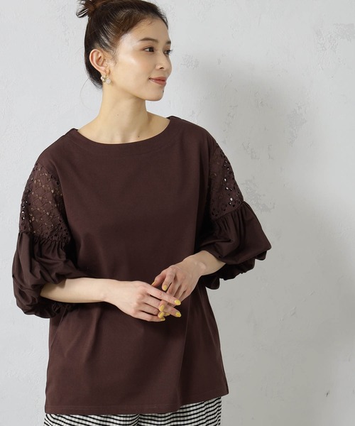 deres デレス　プルオーバーシャツ ブラウン　新品・未使用 deres デレス プルオーバーシャツ ブラウン 新品・未使用 18th