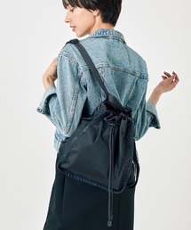 LeSportsac（レスポートサック）の「CINCH BACKPACK ディープシーブルー（バックパック/リュック・メンズ）」
