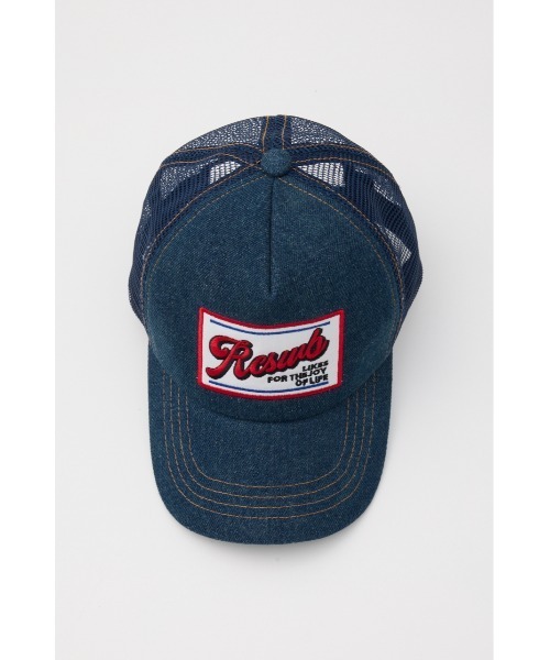 RODEO CROWNS WIDE BOWL(ロデオクラウンズワイドボウル)の「キッズ RCSWB メッシュキャップ(キャップ・キッズ・ブルー/ブラック・ONESIZE)」の5枚目の写真