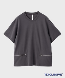 ATTACHMENT | STUDIOUS別注 Oversize Zip  S/S TEE(Tシャツ/カットソー)