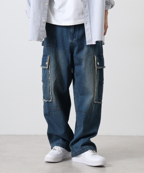 最終値下げ！新品room306contemporary カーブデニムパンツ room306 CONTEMPORARY / Curve Black Denim Pants