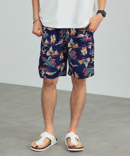 Lee(リー)の「Lee/リー アスレチックショーツ ナイロン素材(その他パンツ・メンズ・オレンジ/ベージュ/ブラック/ブルー/ネイビー/イエロー・SMALL/MEDIUM/LARGE)」の4枚目の写真