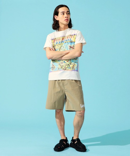 Lee(リー)の「Lee/リー アスレチックショーツ ナイロン素材(その他パンツ・メンズ・オレンジ/ベージュ/ブラック/ブルー/ネイビー/イエロー・SMALL/MEDIUM/LARGE)」の13枚目の写真