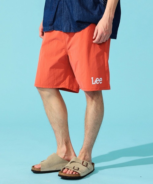 Lee(リー)の「Lee/リー アスレチックショーツ ナイロン素材(その他パンツ・メンズ・オレンジ/ベージュ/ブラック/ブルー/ネイビー/イエロー・SMALL/MEDIUM/LARGE)」の16枚目の写真
