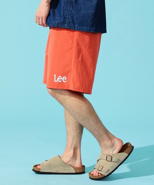 Lee(リー)の「Lee/リー アスレチックショーツ ナイロン素材(その他パンツ・メンズ・オレンジ/ベージュ/ブラック/ブルー/ネイビー/イエロー・SMALL/MEDIUM/LARGE)」の17枚目の写真