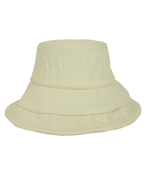 and it_(アンドイット)の「接触冷感ワイヤーリネンハット(ハット・レディース・ブラック/ネイビー/ライトグレー/ライトベージュ・FREE)」の3枚目の写真