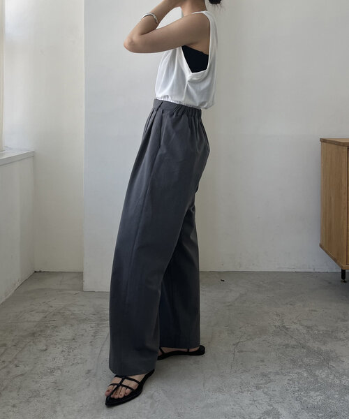 CAPRICIEUX LE'MAGE（カプリシューレマージュ）の「Wウエストパンツ（その他パンツ・レディース・ベージュ/グレー・38/36）」の11枚目の写真