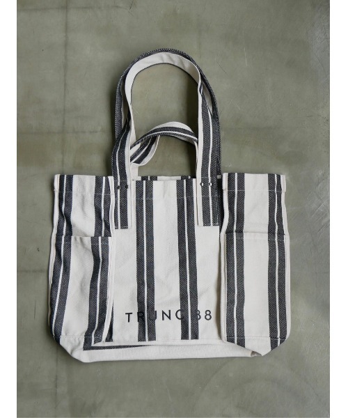 TRUNC 88（トランクエイティーエイト）の「Stripe Beach Bag