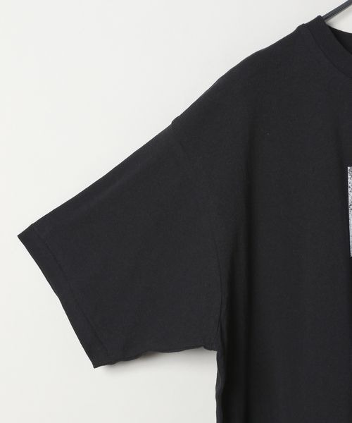 JEANASIS（ジーナシス）の「STACKロゴプリントTEE/131672（Tシャツ/カットソー・レディース・ブラック/チャコールグレー/ホワイト/ピンク・FREE）」の17枚目の写真