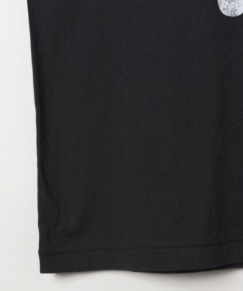 JEANASIS（ジーナシス）の「STACKロゴプリントTEE/131672（Tシャツ/カットソー・レディース・ブラック/チャコールグレー/ホワイト/ピンク・FREE）」の16枚目の写真