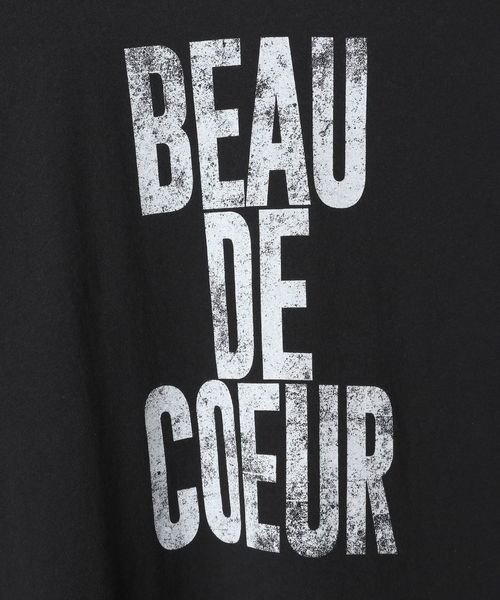 JEANASIS（ジーナシス）の「STACKロゴプリントTEE/131672（Tシャツ/カットソー・レディース・ブラック/チャコールグレー/ホワイト/ピンク・FREE）」の14枚目の写真