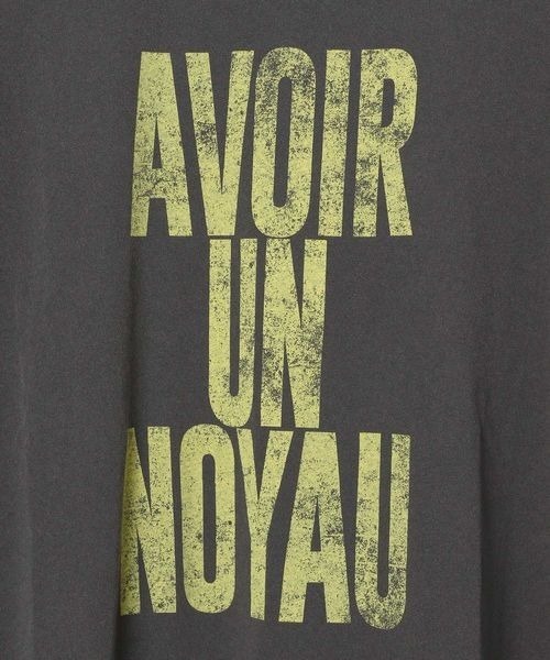 JEANASIS（ジーナシス）の「STACKロゴプリントTEE/131672（Tシャツ/カットソー・レディース・ブラック/チャコールグレー/ホワイト/ピンク・FREE）」の8枚目の写真