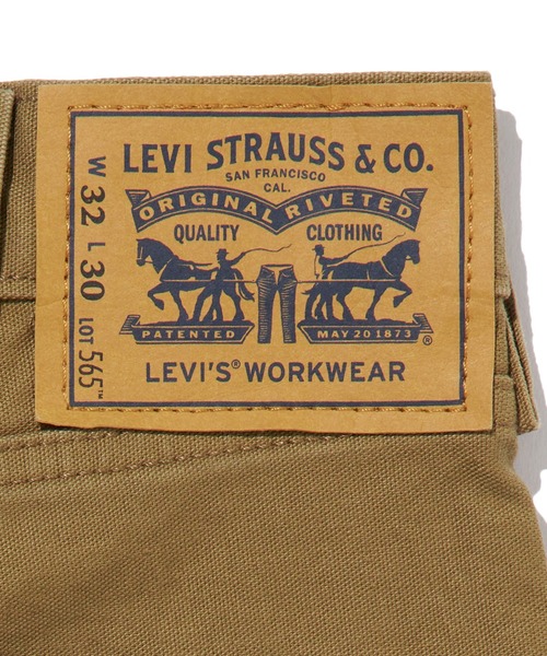 Levi's(リーバイス)の「Levi's/リーバイス WORKWEAR 565(TM) ダブルニー パンツ(デニムパンツ・メンズ・ベージュ/インディゴブルー・28inch/29inch/30inch/31inch/32inch/33inch/34inch/36inch)」の10枚目の写真