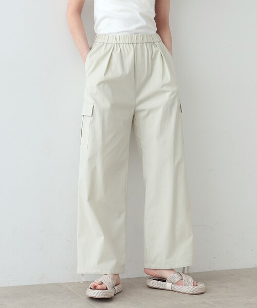 GALLEST(ギャレスト)の「◆ストレッチカーゴパンツ(その他パンツ・レディース・ライトグレー系9/ベージュ/ブラック・36/38/40)」の6枚目の写真