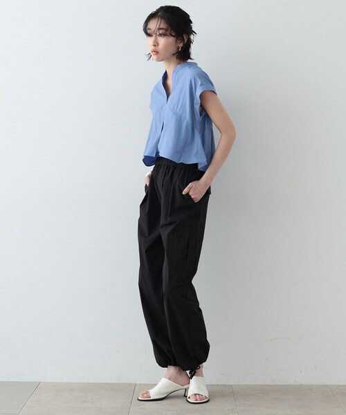 GALLEST(ギャレスト)の「◆ストレッチカーゴパンツ(その他パンツ・レディース・ライトグレー系9/ベージュ/ブラック・36/38/40)」の12枚目の写真