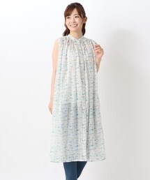 リゾート サバンナ柄ワンピース