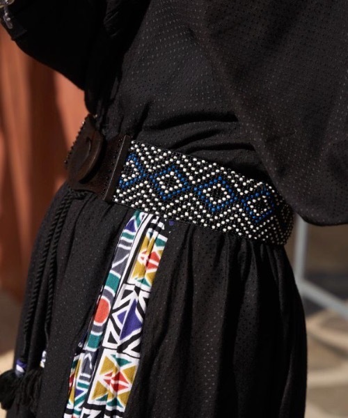 チャイハネ（チャイハネ）の「【チャイハネ】ネイティビーズベルト（ベルト・レディース・ブラウン/ターコイズブルー/ブラック/その他1/ネイビー/その他2/その他3/ホワイト・FREE）」の14枚目の写真