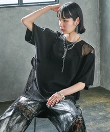 HARE | 【EDGY MODE】レースキリカエビッグT(Tシャツ/カットソー)