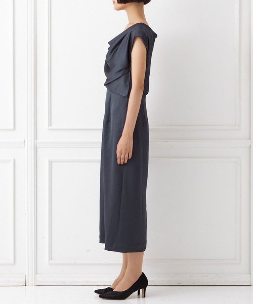 AIMER パーティードレス　グレー　Lサイズ AIMER パーティードレス グレー Lサイズ