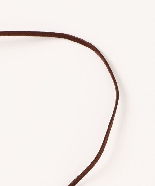 an meets zakka ファスナー革紐ループタイ（ネクタイ）｜an meets