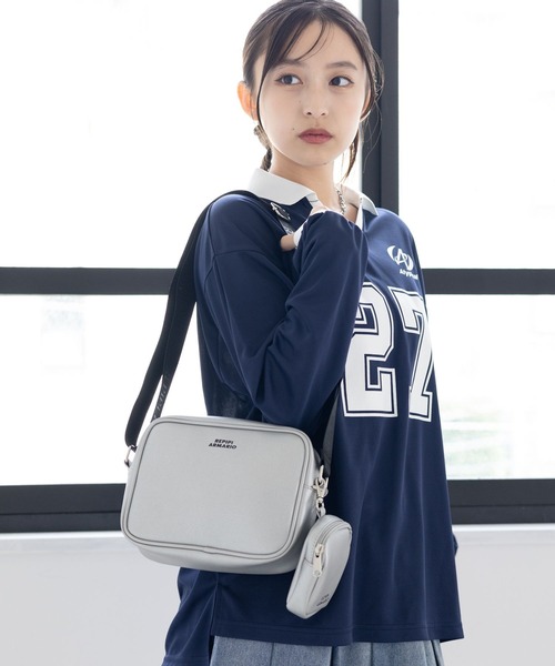 repipi armario（レピピ アルマリオ）の「ナンバリングルーズロンT（Tシャツ/カットソー・キッズ・ホワイト/ネイビー/ブラック・SMALL/MEDIUM/LARGE）」の6枚目の写真